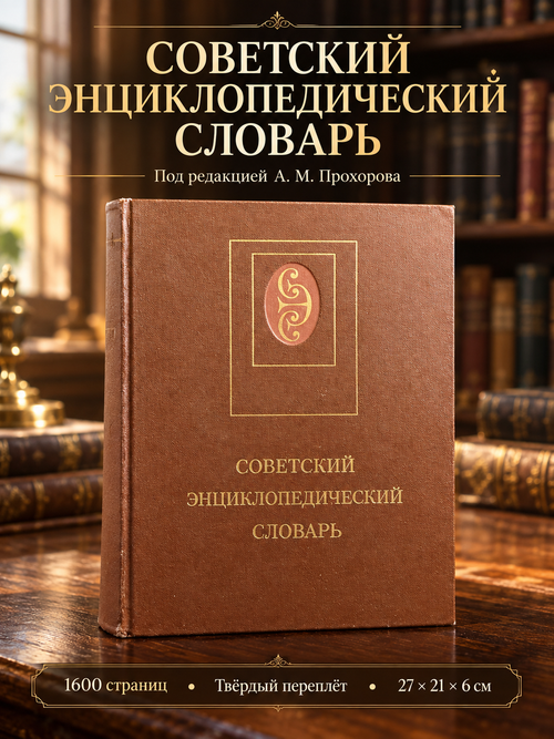 Книга Советский энциклопедический словарь 1600 страниц. А.М.Прохоров. 1986 год СССР