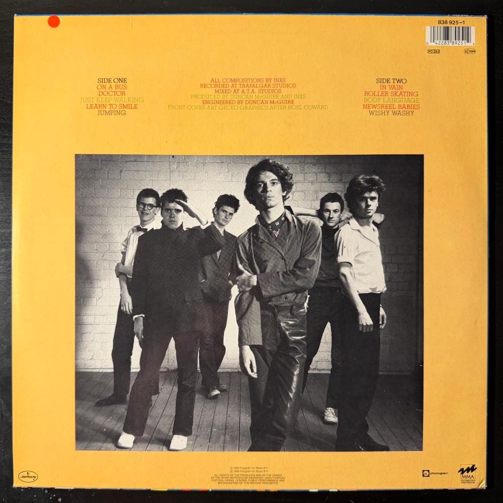 INXS – INXS (Голландия 1989г.) Т