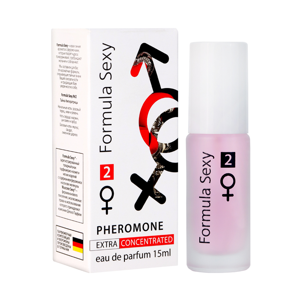 Вода парфюмерная с феромонами Formula Sexy №2 (Формула Секси №2) – 15ml for women