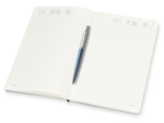 Подарочный набор: Шариковая ручка Parker Jotter Essential, Waterloo Blue CT и Ежедневник недатированный бирюзовый