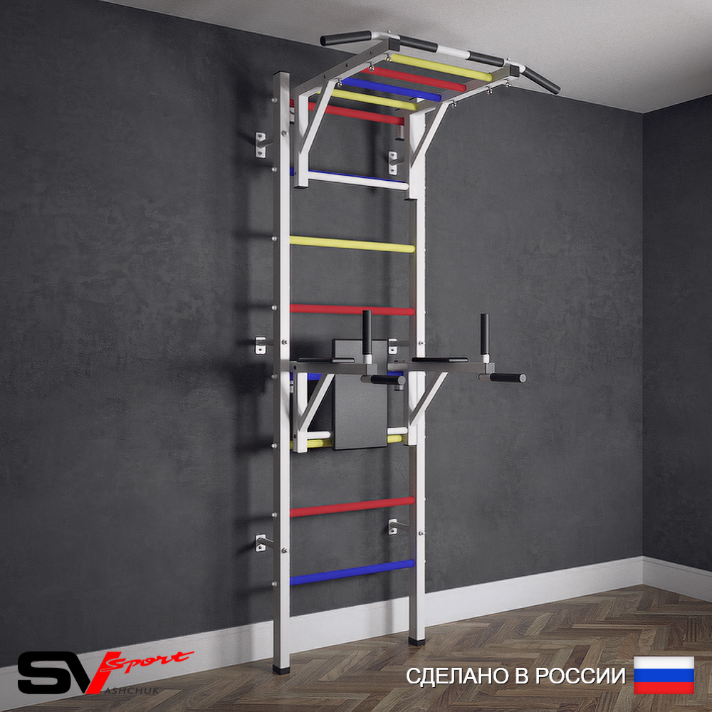 Шведская стенка Sv Sport (Турник рукоход/Брусья)