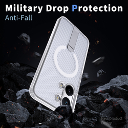 Прозрачный чехол Mesh Pro Magnetic Case для Poco X8 Pro Max 5G