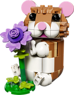 Конструктор Лего Креатор Милый хомяк с цветком — 3в1 | LEGO Creator Cute Hamster 166 деталей (7+) 31376_УЦЕНКА