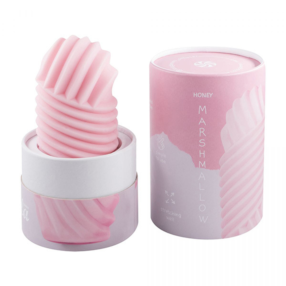 Розовый мастурбатор 14,1см Lola Games Marshmallow Maxi Honey 8072-02lola
