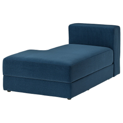 IKEA JÄTTEBO  (ИКЕА ЙЭТТЕБО)  -  Чехол на модуль шезлонга, левый - Самсала тёмно-синий