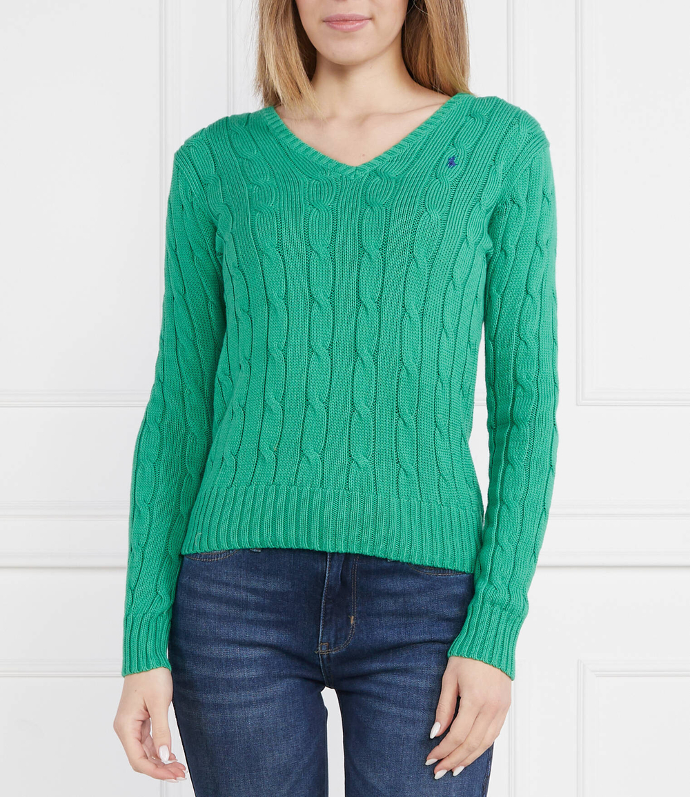 Свитер POLO RALPH LAUREN - зеленый(211891641)
