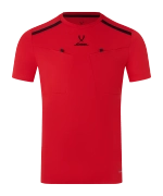 Футболка судейская DIVISION PerFormDRY Referee Tee, красный