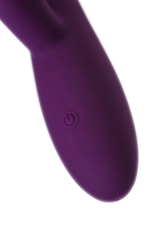 Фиолетовый вибратор-кролик G-Spotter - 19,5 см. (Цвет: фиолетовый)