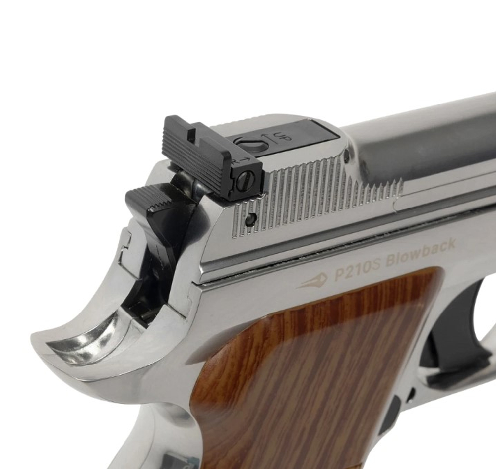 Пистолет пневматический BORNER P210S (blowback), кал. 4,5 мм