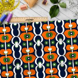 Ткань премиум флис фантазийный коллаж