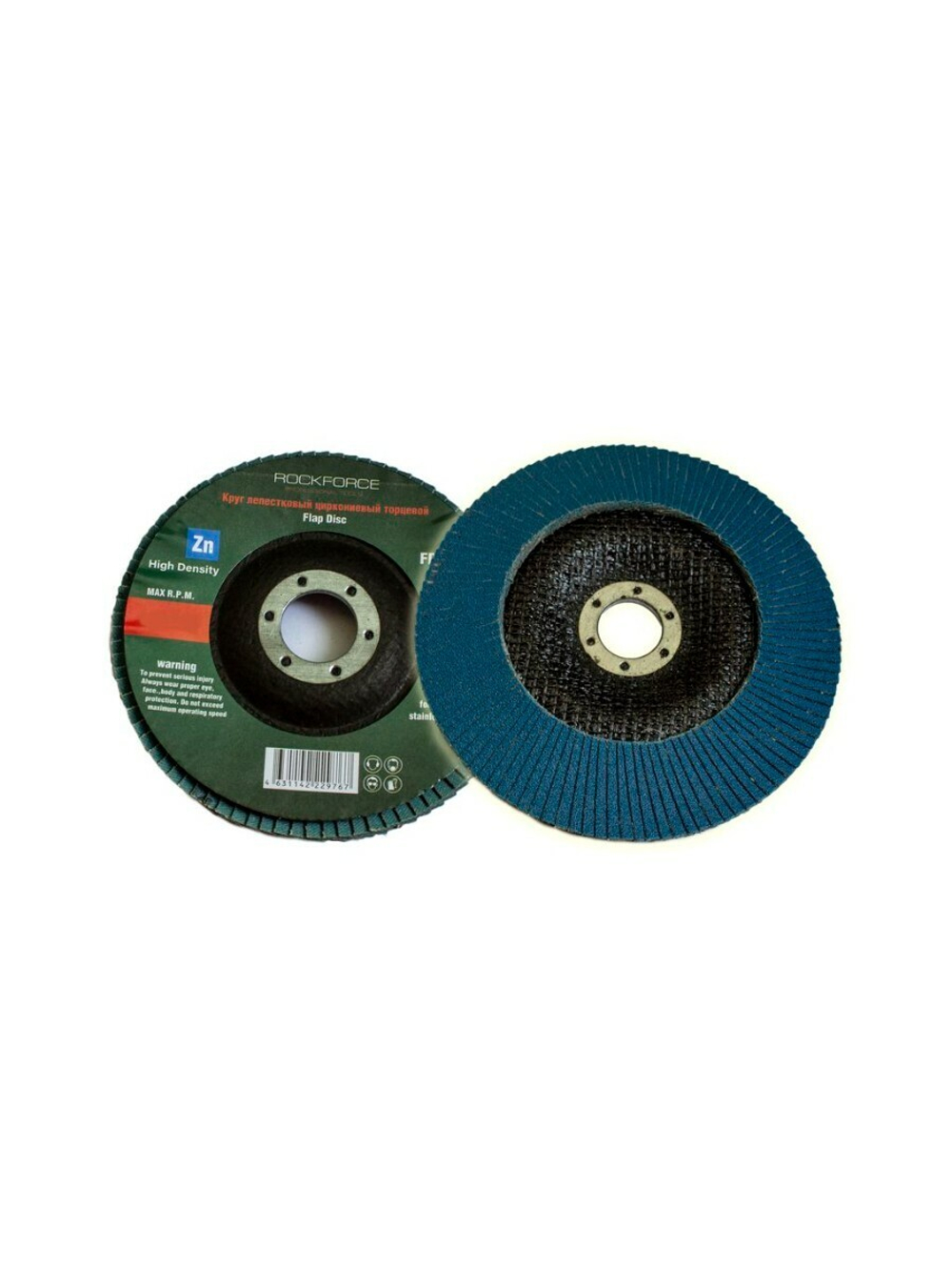 Круг лепестковый торцевой 150х22мм (P40) RockForce##Rock FORCE RF-FD640G