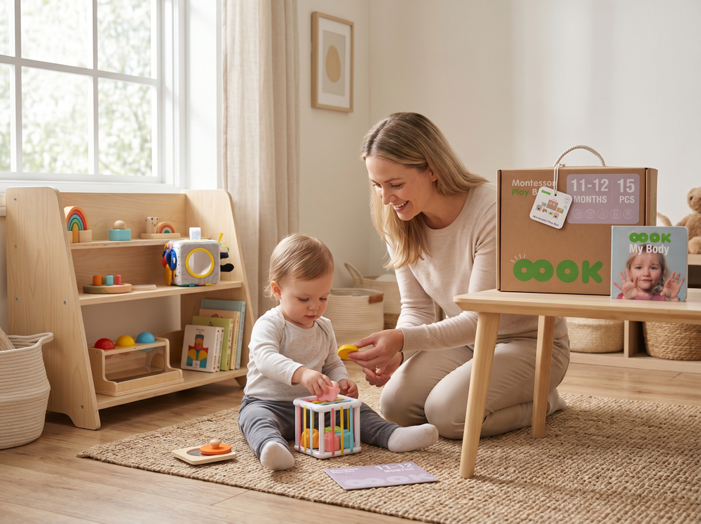 Монтессори Play Box для малышей (11-12 мес.)