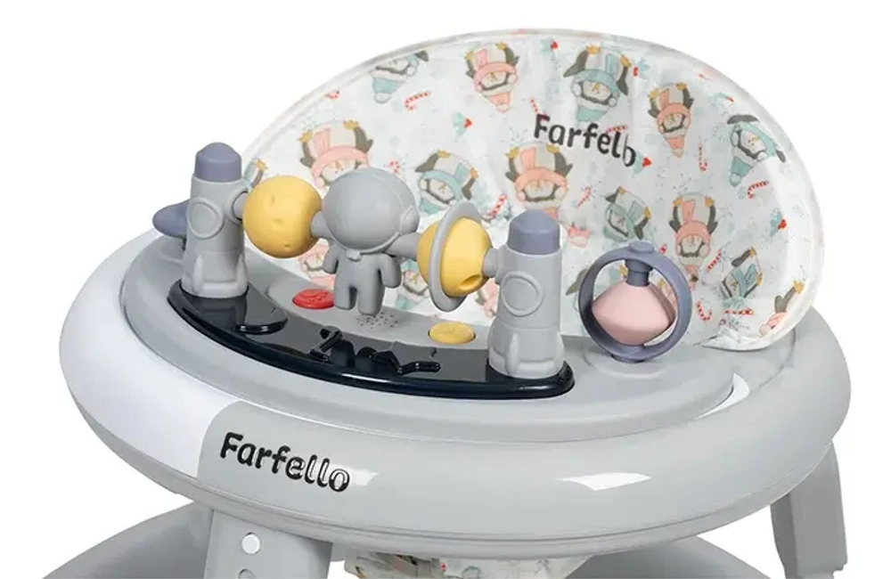 Ходунки детские Farfello K89 (1 шт в коробке) (Grey/Серый)