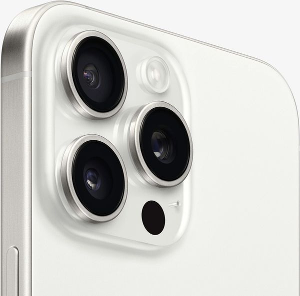 Смартфон Apple iPhone 15 Pro Max 1ТБ (nano-SIM и eSIM), Белый титан | White Titanium