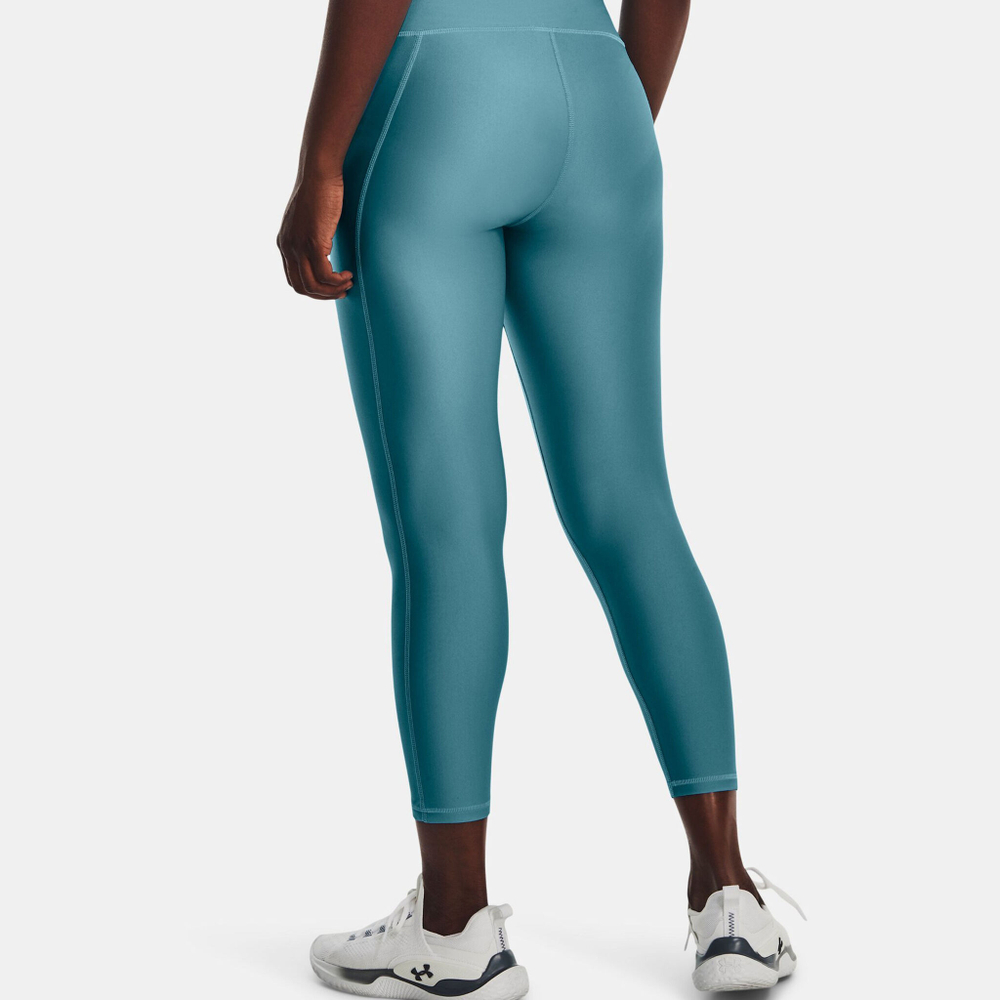 Женские теннисные брюки Under Armour Hi Ankle Warm Up Tight Women - Turquoise