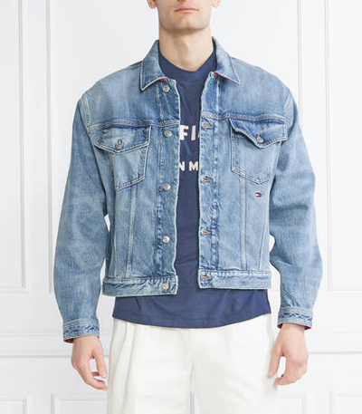 Джинсовая куртка TOMMY X SHAWN MENDES Tommy Hilfiger - голубой(MW0MW31196)