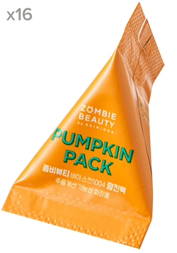 Zombie Beauty By Pumpkin Pack Кремовая маска с экстрактом тыквы и прополиса 1шт