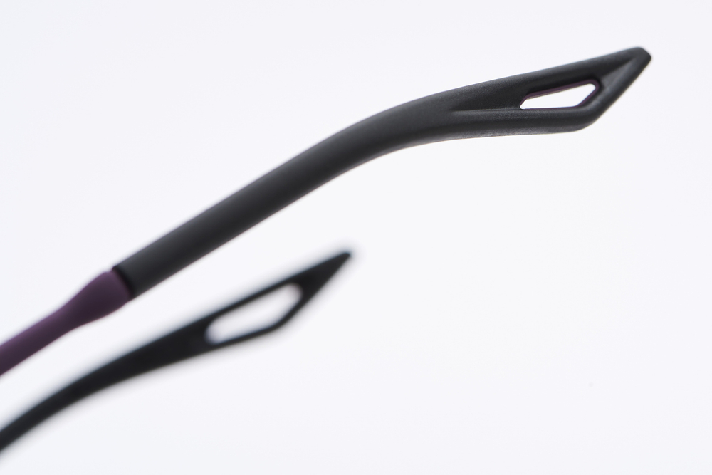Спортивные очки 100% LEGERE COIL Soft Tact Deep Purple - Black Mirror Lens
