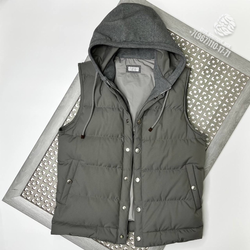Пуховый жилет Brunello Cucinelli