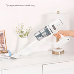 Вертикальный беспроводной пылесос Dreame Cordless Stick Vacuum P10 Pro White