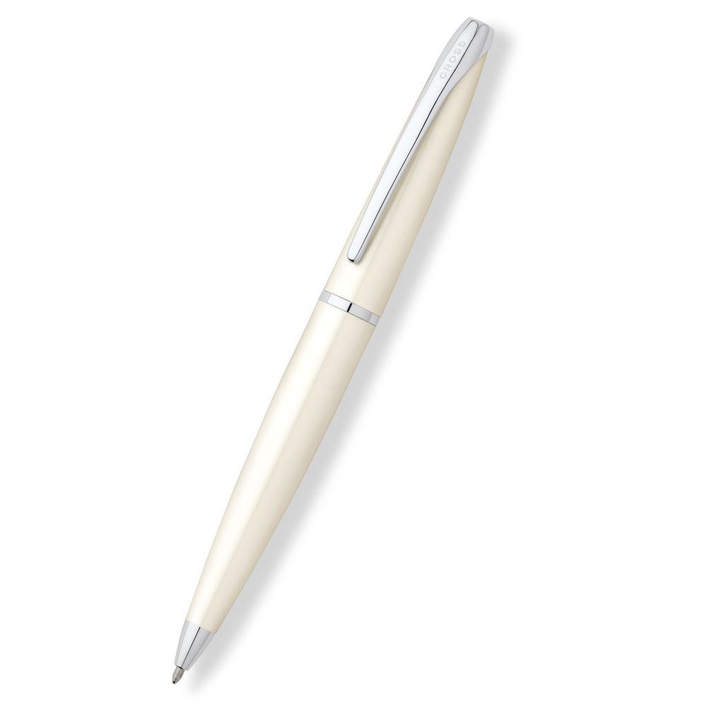 Шариковая ручка Cross ATX Pearlescent White Mblack (882-38)
