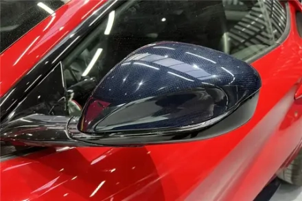 Карбоновые накладки на боковые зеркала для Ferrari 812 Superfast GTS 2017-2024 Феррари