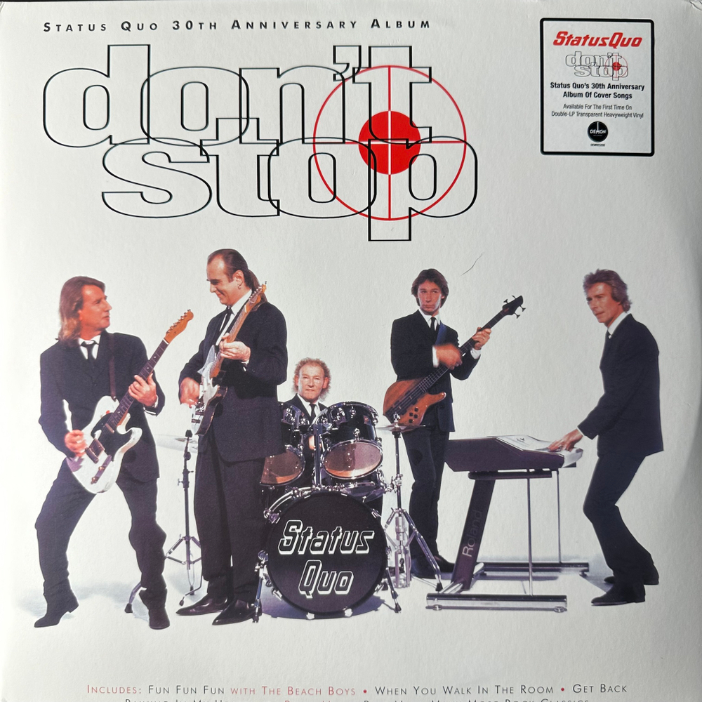 Status Quo ‎– Don't Stop 2LP (Европа 2017г.) Clear