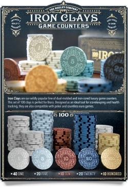 Набор фишек Iron Clays 100. Предзаказ