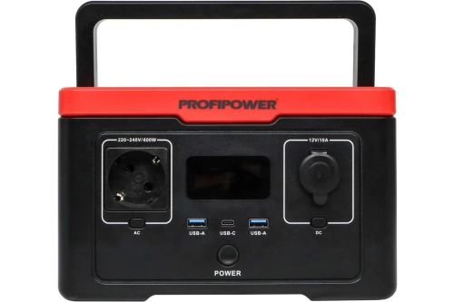 Портативная аккумуляторная электростанция Profipower ПЭ-600, 600Вт