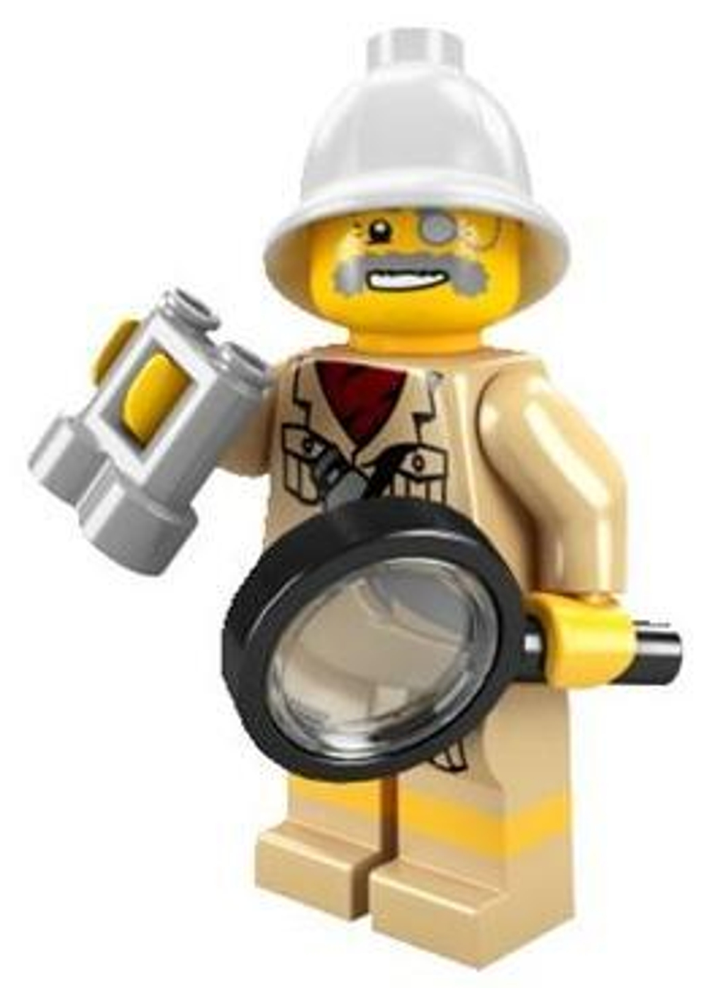 Минифигурка LEGO  col02-7  Исследователь