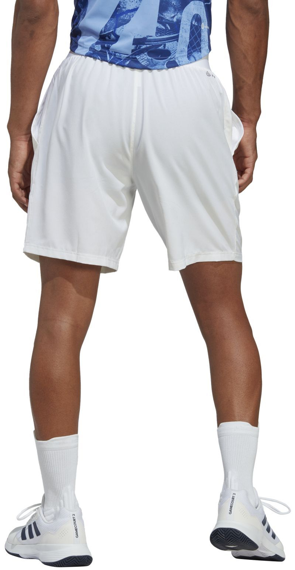 Мужские теннисные шорты Adidas Club Tennis Stretch Woven 7'' Shorts - белый
