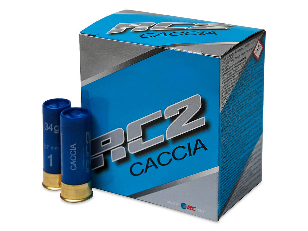 Патрон 12/70 №10 34гр. RC 2 Caccia