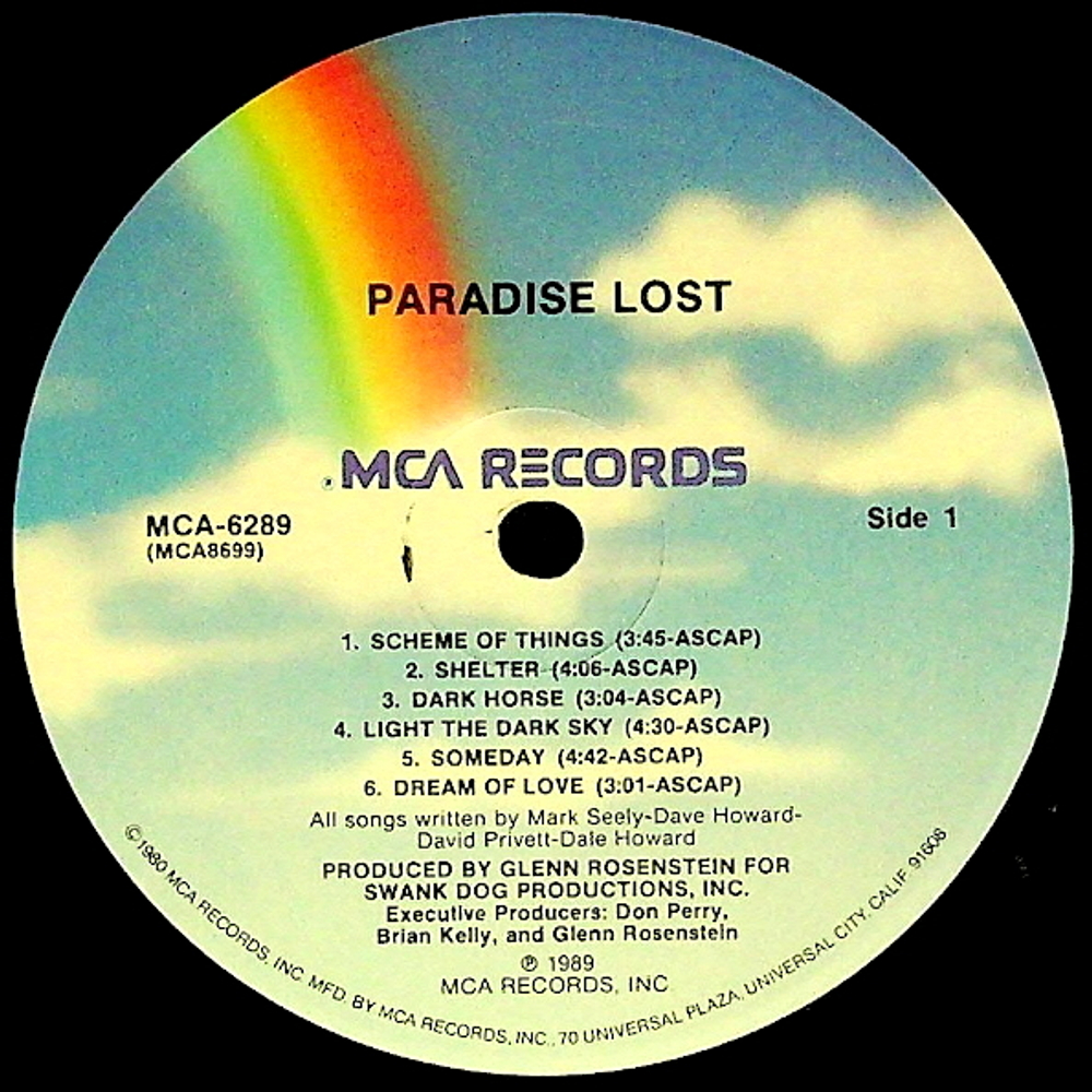 Paradise Lost / Paradise Lost (LP)