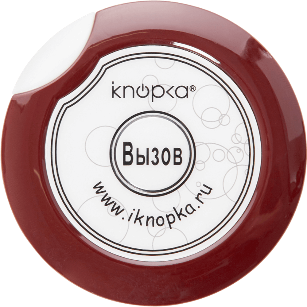 Кнопка вызова iKnopka APE700 (Бордовый, арт. APE700-1RRx)