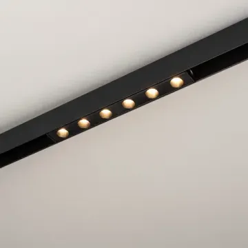 Магнитный трековый светильник 6W 3000K 033669 чёрный MAG-DOTS-25-L200-6W Warm3000 Arlight