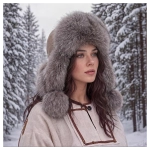 Малахай из меха «Зимушка»