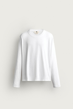 ФУТБОЛКА RELAXED-FIT С ДЛИННЫМИ РУКАВАМИ — ZARA