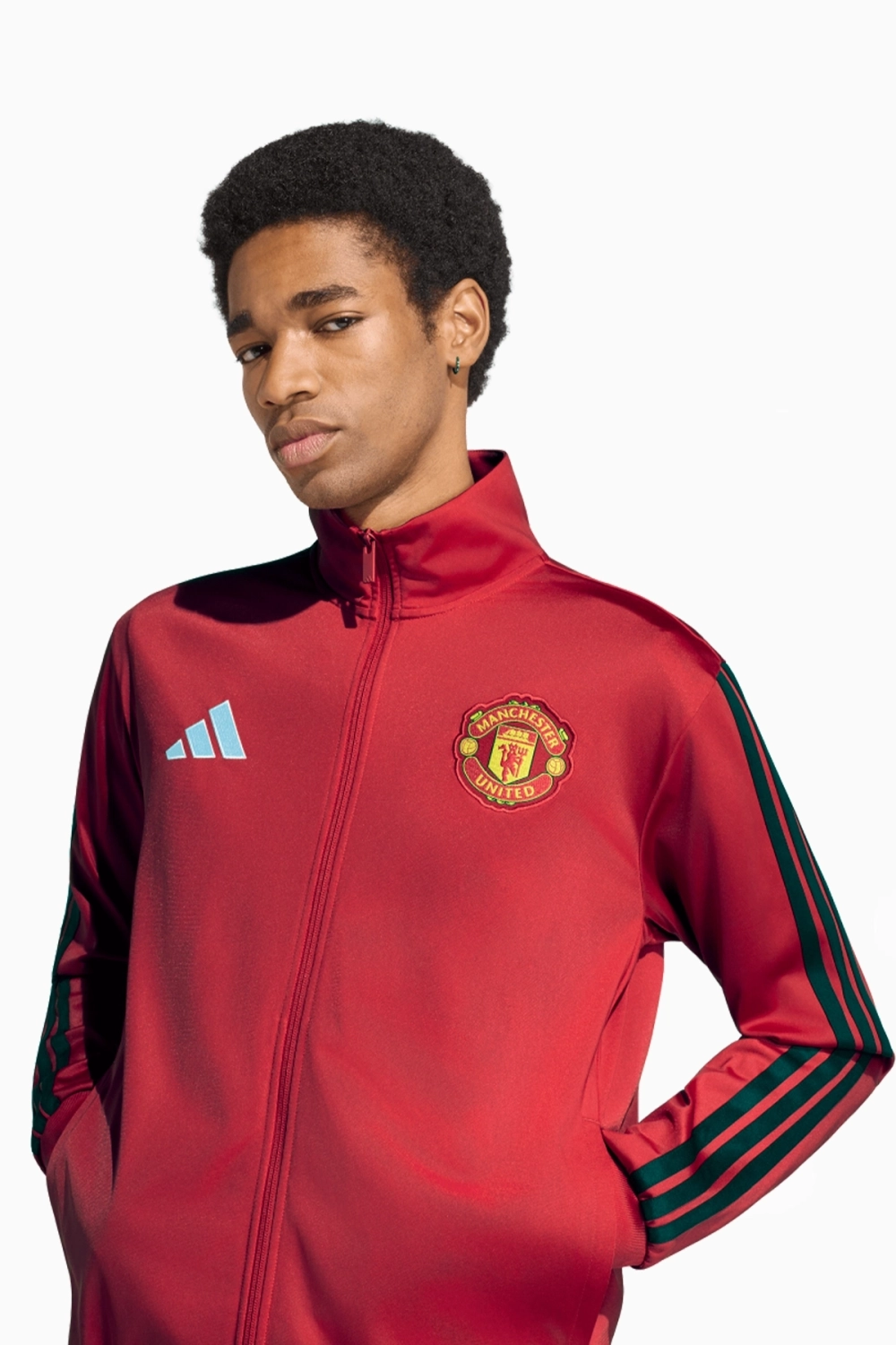 Кофта adidas Manchester United 26/27 DNA Track Top - красный