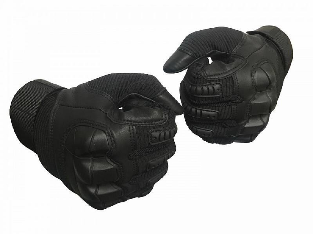 Перчатки тактические с защитой ver. PRO Black