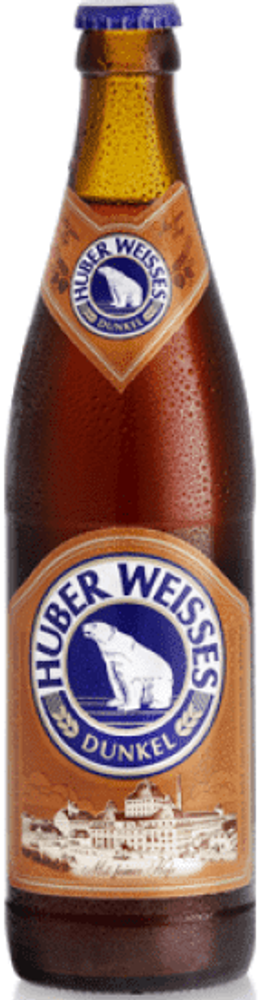 Пиво Хубер Вайссес Дункель / Huber Weisses Dunkel 0.5л - 20шт