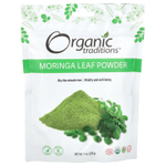 Organic Traditions, Порошок из листьев моринги, 200 г (7 унций)