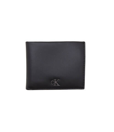 Кожаный кошелек + брелок CALVIN KLEIN JEANS - черный(K50K511201)