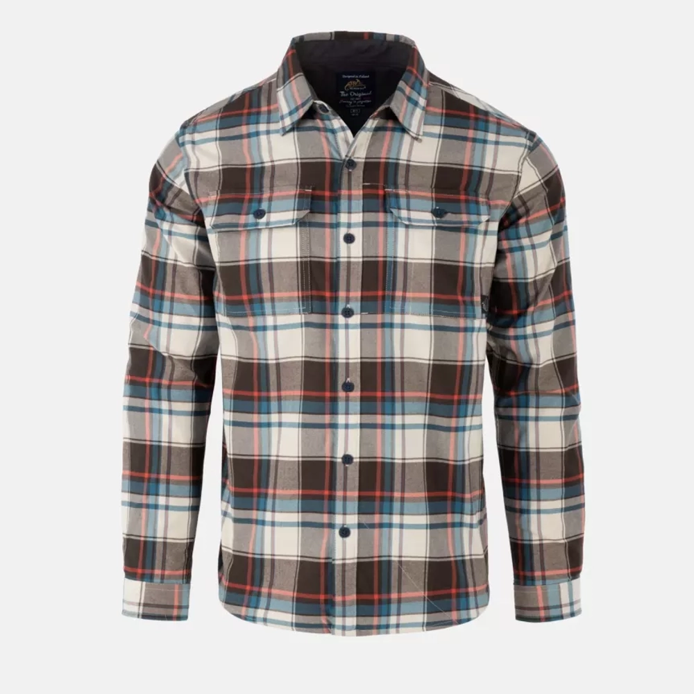 Рубашка Greyman NS Helikon (Coral Crimson Checkered)