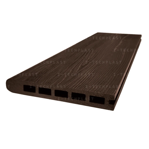 Террасная доска ДПК ITP 160 х 22мм СТАРТОВАЯ шоколад 3D WOOD (3Д под дерево)