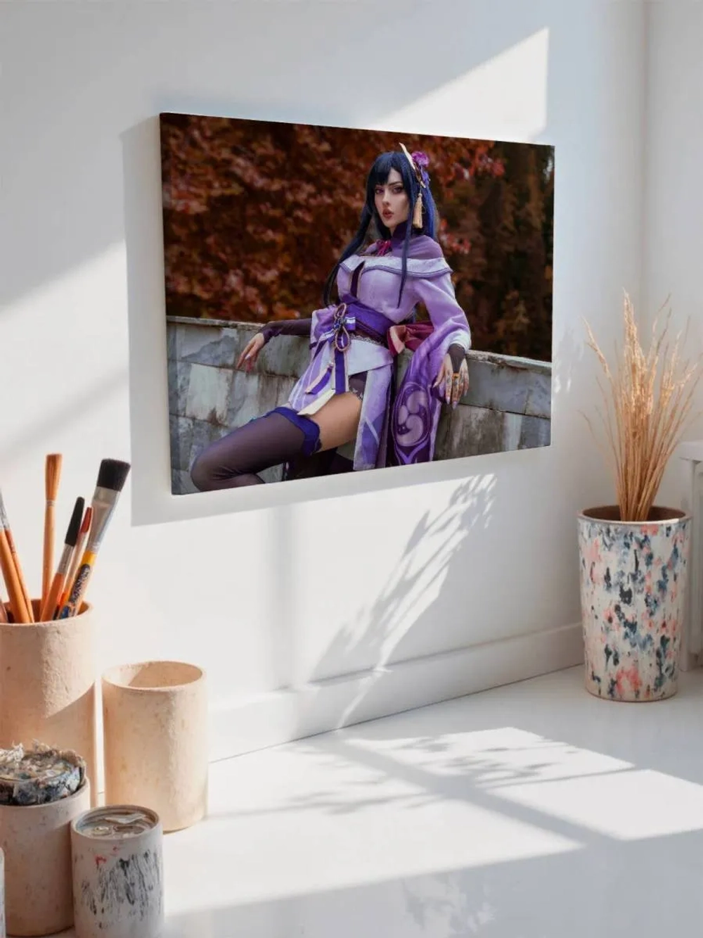 Картина на стену 40 X 50 Девушка аниме