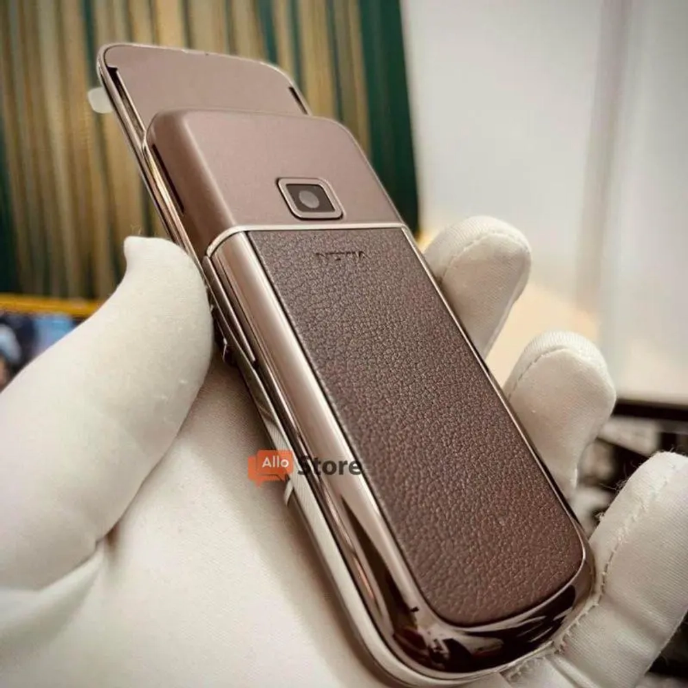 Мобильный телефон Nokia 8800 Sapphire Arte Brown (Коричневая кожа, сапфир)