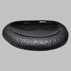 Блюдо овальное 28*22 см h6 см Organic Black P.L. Proff Cuisine [3]