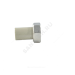 Штуцер PP-R комбинированный серый Дн 32х1 1/4" с накидной гайкой VALFEX 10136032Г