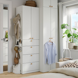 IKEA ALTARLIDEN  (ИКЕА АЛТАРЛИДЕН)  -  Вешалка - с контейнером/белая