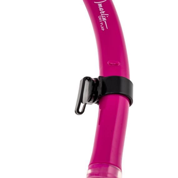 Трубка Marlin Dry Flap Pink/Trans